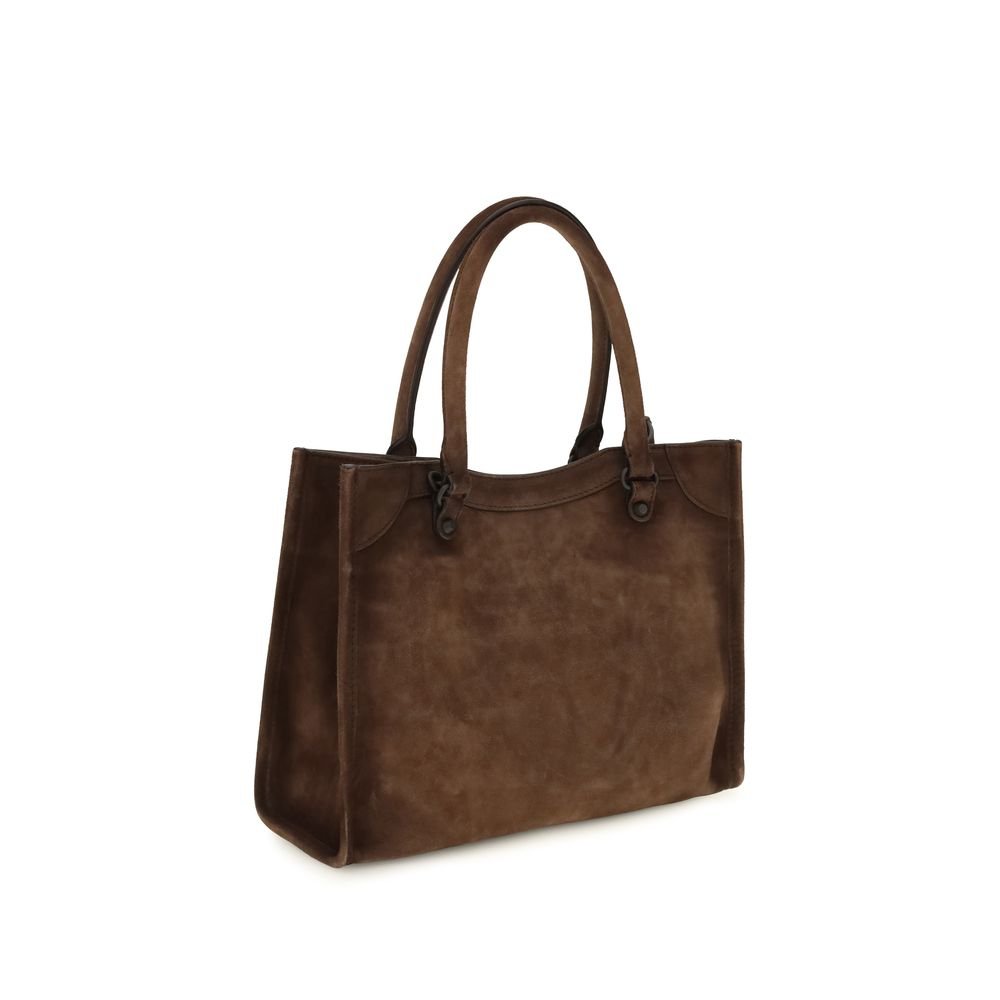 Balenciaga Brown Calf Leather Bos Taurus Handbag - Image 3