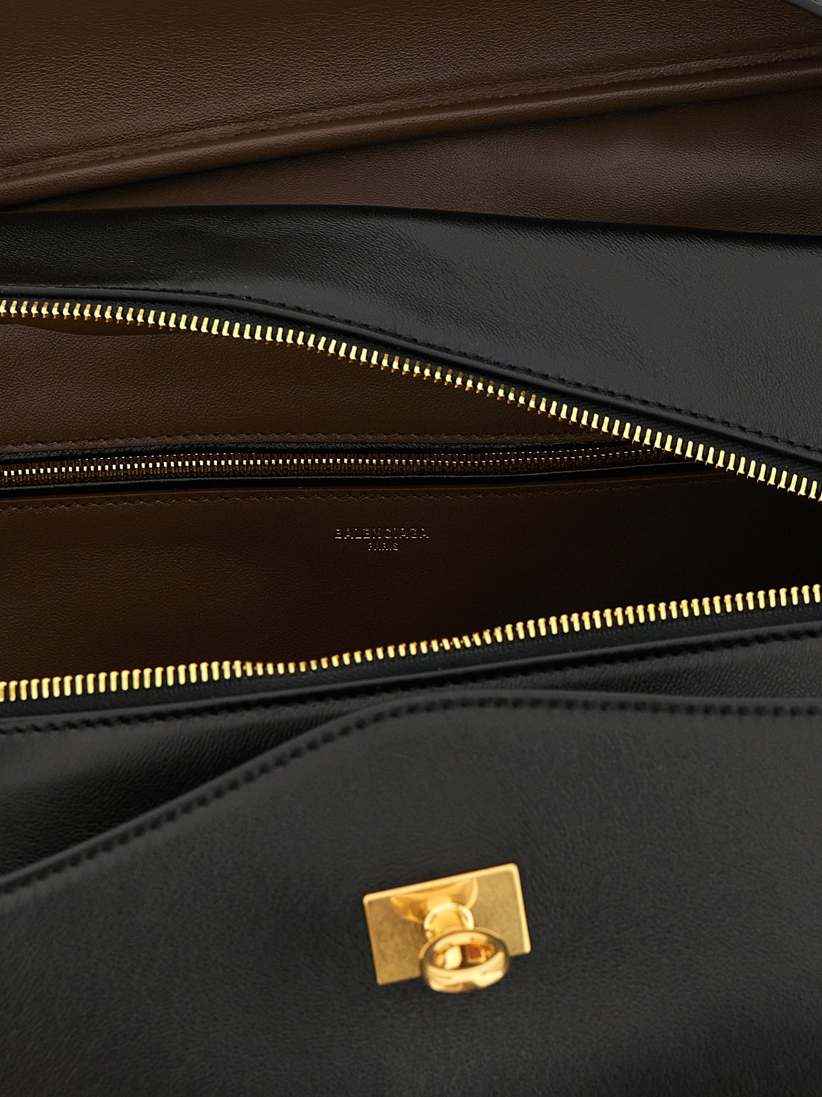 Balenciaga Black Lamb Leather Handbag - Image 4