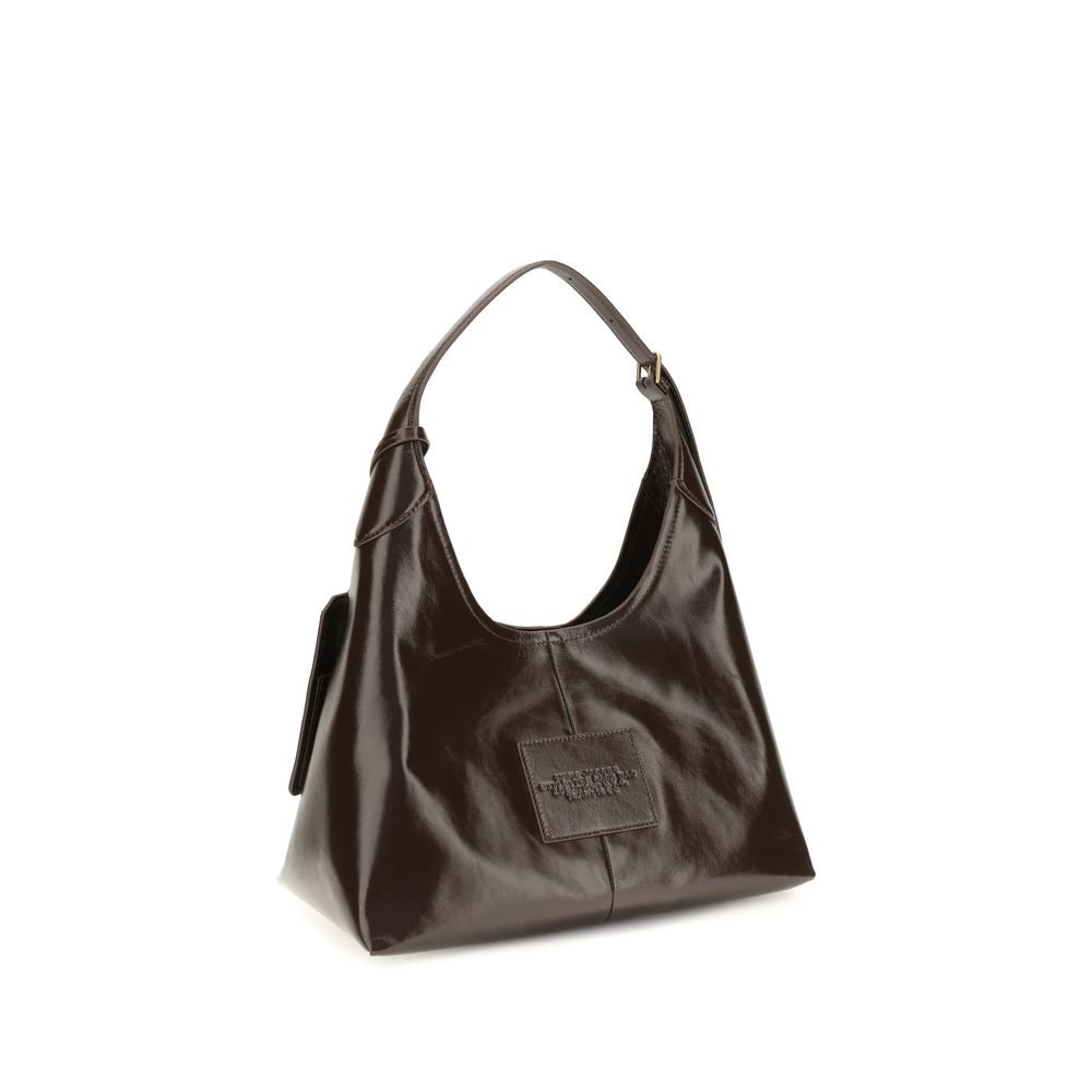 Marc Jacobs Brown Calf Leather Bos Taurus Shoulder Bag - Image 3