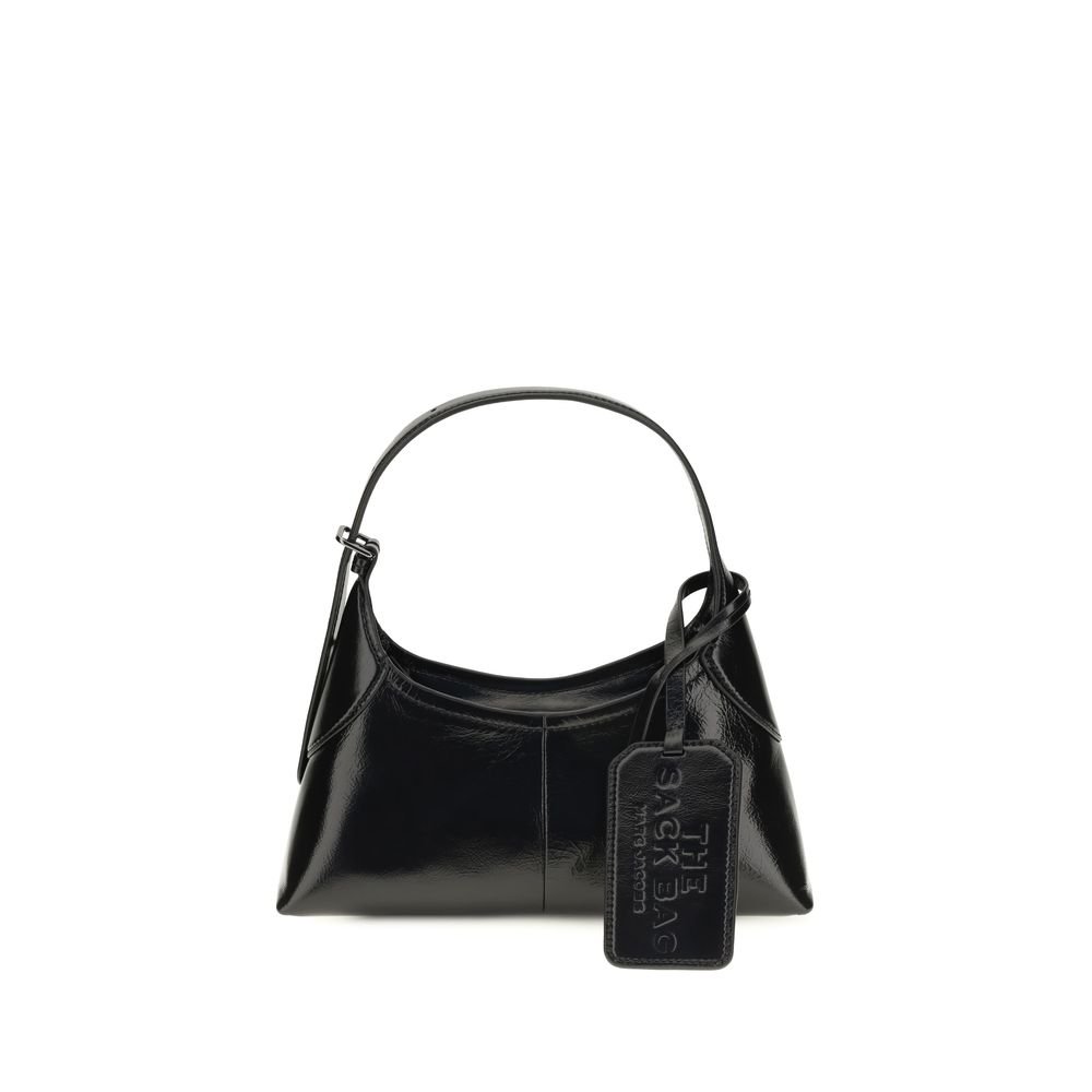 Marc Jacobs Black Calf Leather Bos Taurus Shoulder Bag