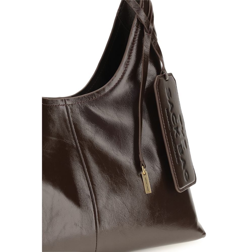 Marc Jacobs Brown Calf Leather Bos Taurus Shoulder Bag - Image 4
