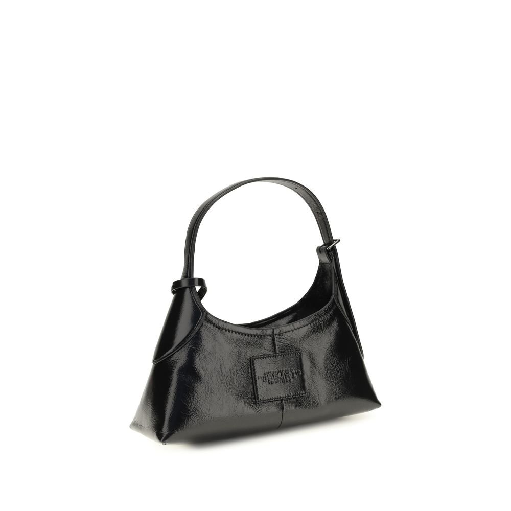 Marc Jacobs Black Calf Leather Bos Taurus Shoulder Bag - Image 3