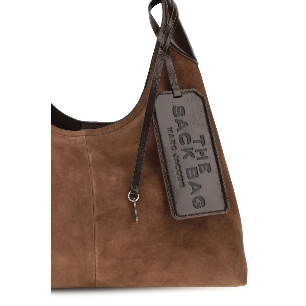 Marc Jacobs Brown Suede Leather Shoulder Bag - Image 4