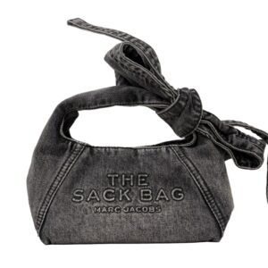 Marc Jacobs The Bow Denim Sack Bag Purse
