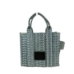 Marc Jacobs The Monogram Mini Tote Canvas Crossbody Bag