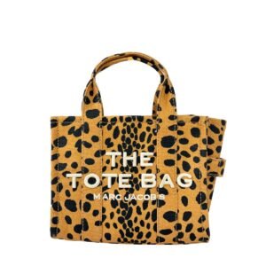 Marc Jacobs The Tote Bag Small Cheetah Canvas Crossbody
