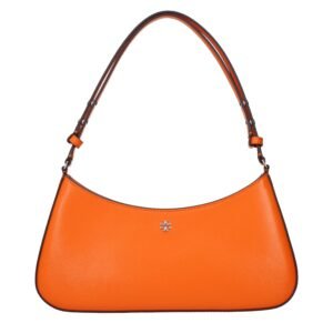 Tory Burch Orange Leather Shoulder Bag