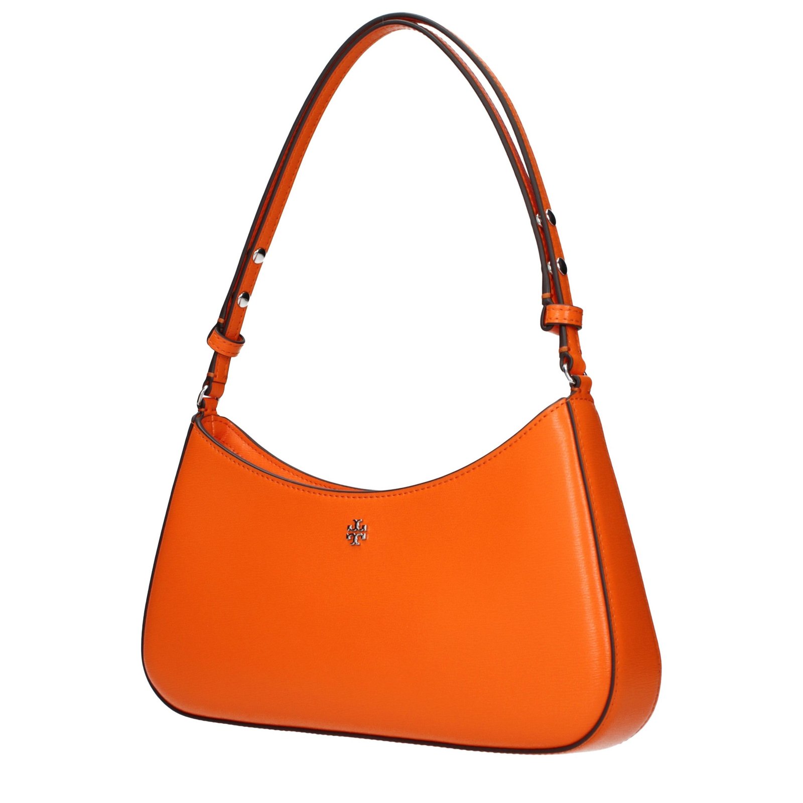 Tory Burch Orange Leather Shoulder Bag - Image 2