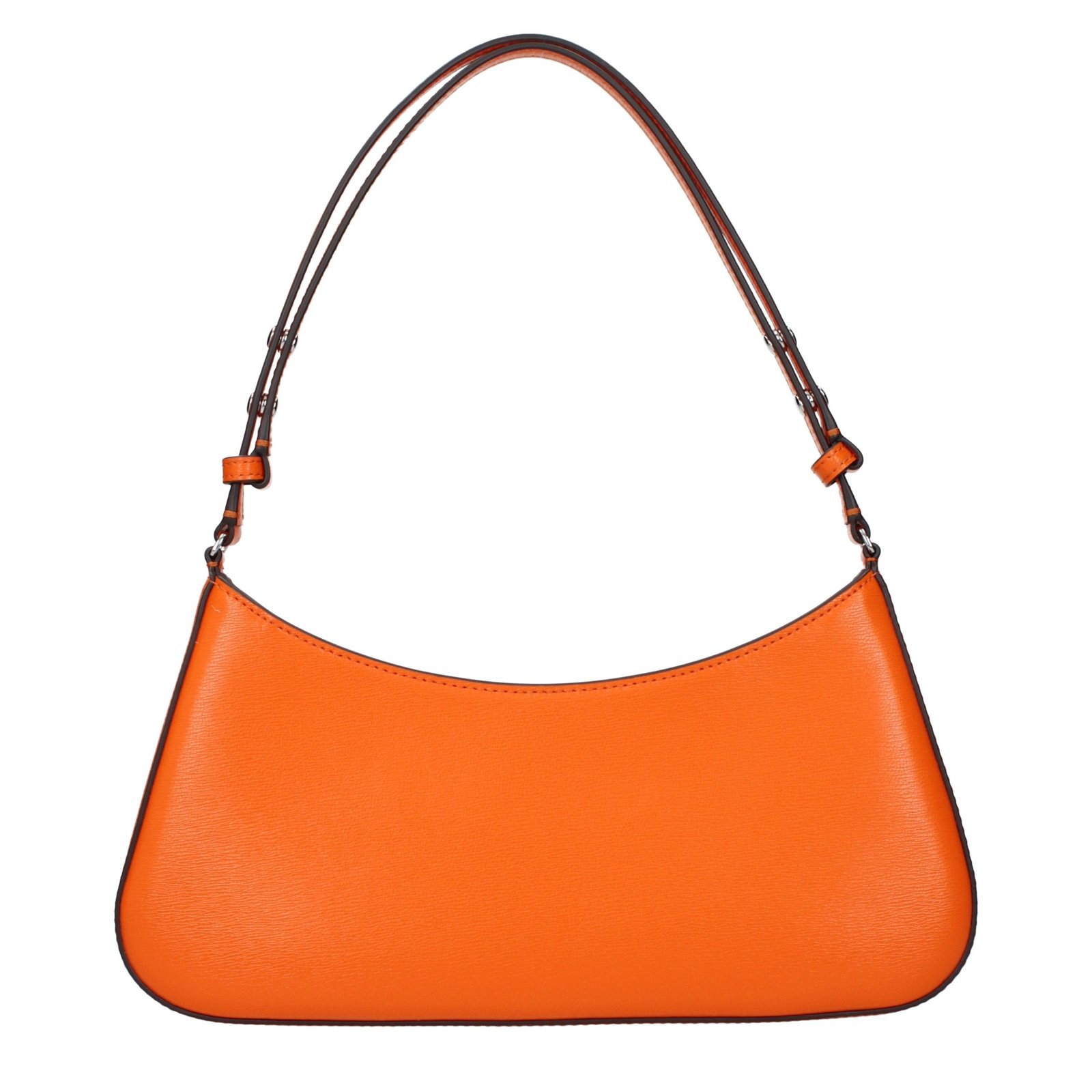 Tory Burch Orange Leather Shoulder Bag - Image 3