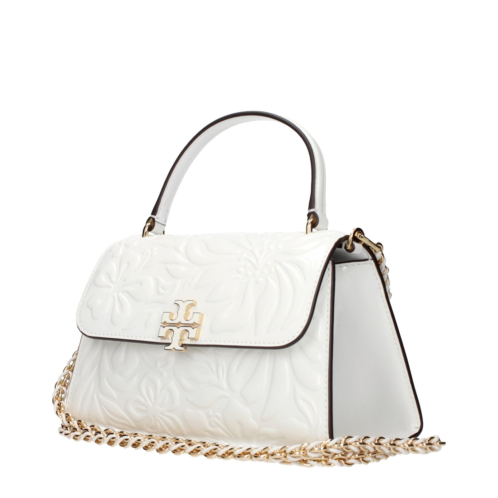 Tory Burch White Leather Handbag - Image 2