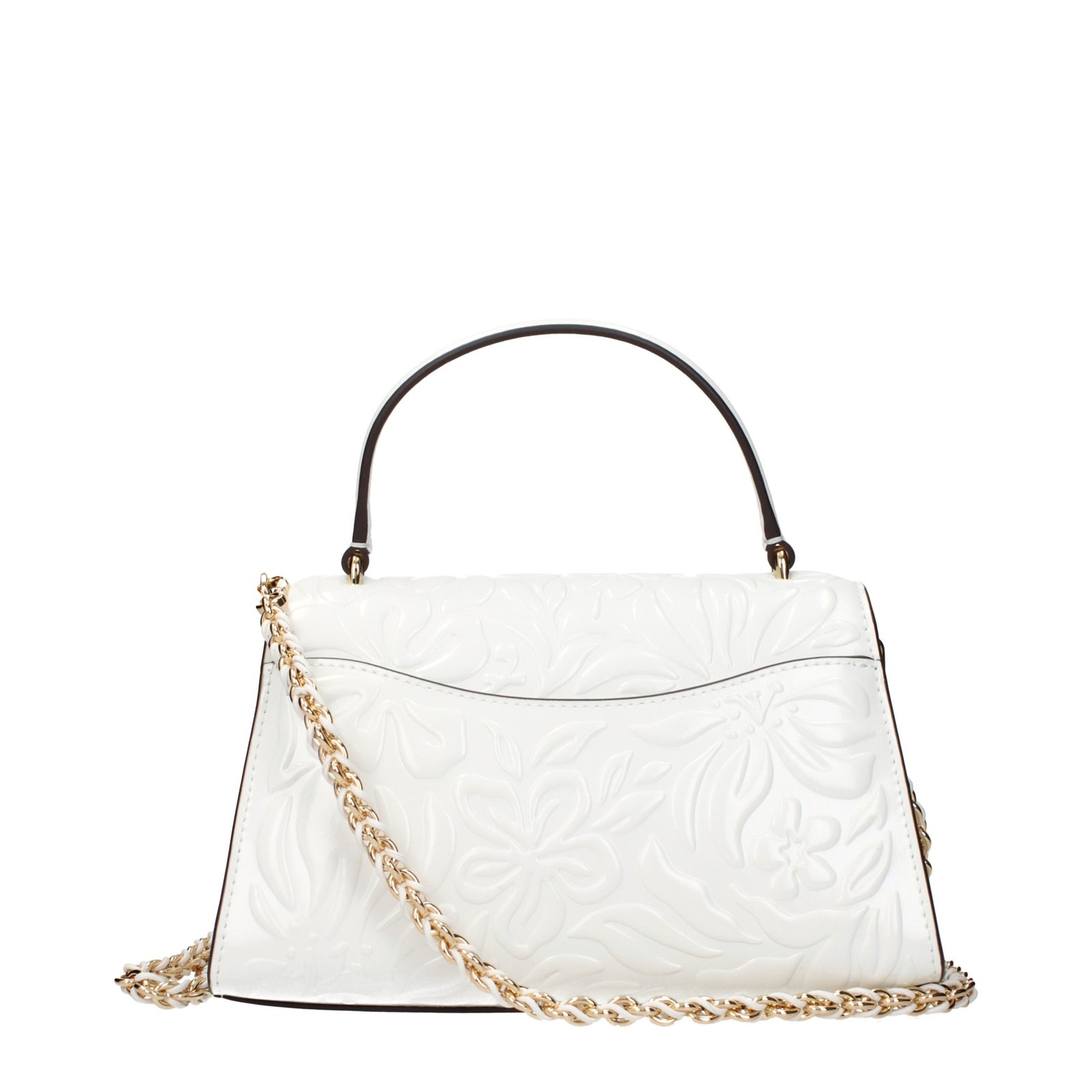 Tory Burch White Leather Handbag - Image 3