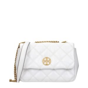 Tory Burch White Leather Shoulder Bag