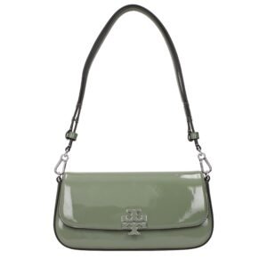 Tory Burch Green Leather Shoulder Bag