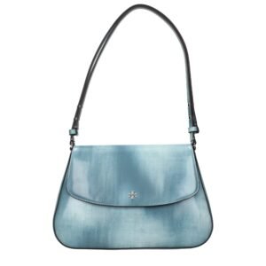 Tory Burch Blue Leather Shoulder Bag
