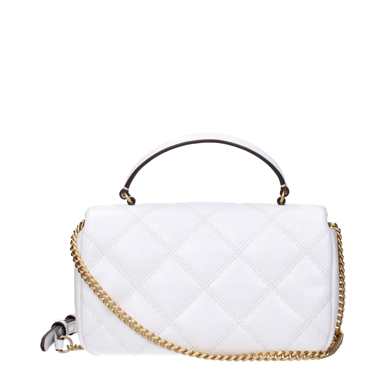 Tory Burch White Leather Handbag - Image 2