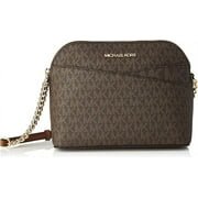 Michael Kors 35F1Gtvc6T Jet Set Travel Dome Crossbody Bag Leather Powder Blush Female