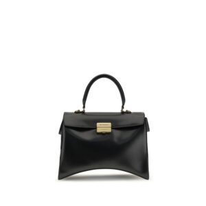 Balenciaga Black Calf Leather Bos Taurus Shoulder Bag